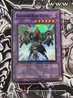Yu-Gi-Oh! Gladiator Beast Gyzarus LODT-EN044 1st Edition NM! - Image 1