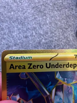 Pokemon TCG Area Zero Underdepths Hyper Rare Gold Card Stellar Crown 174/142 - Image 3