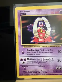 JYNX - 31/102 Base Set MP WotC 1999 - Regular Uncommon - Pokemon TCG Card - Image 2