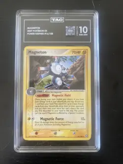 Magneton Power Keepers Regular Pokemon TCG Card 16/108 Graded TAG 10 Gem Mint - Image 1