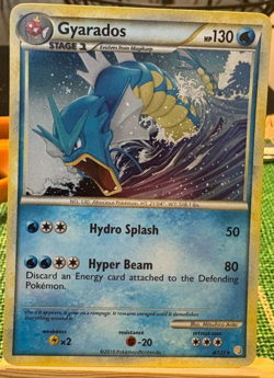 Gyarados (Cracked Ice Holo) 4/123 Pokemon TCG Holo Rare Card (Light Play) LP - Image 1