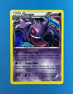 Gengar 60/162 BREAKthrough Holo Rare Pokemon Card 2015 NM/LP+ - Image 1