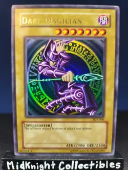 Dark Magician SDY-006 MISPRINT ERROR No Square Corner Yu-Gi-Oh Card - Image 1