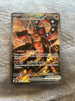 Volcanion EX 182/159 Pokemon TCG Journey Together Special Illustration Card - Image 1