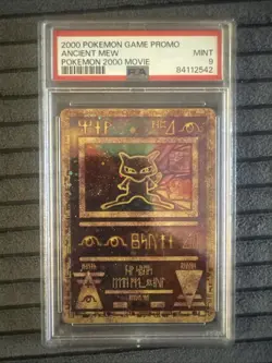 Ancient Mew Promo Pokemon the Movie 2000 Card Holo PSA 9 - Image 1