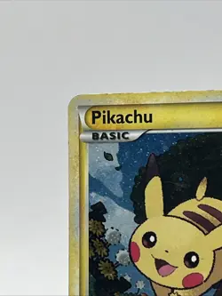 Pokemon Pikachu Holo Black Star Promo HGSS03 2010 Rare HeartGold Card MP - Image 5