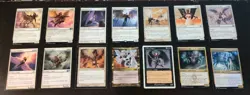 14x Angel Creature Magic The Gathering Card Lot / Used / Acceptable / MTG - Image 1