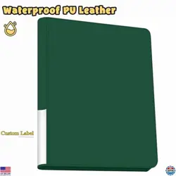 Premium 20-Pocket Green Trading Card Binder - Holds 1280+ TCG Cards & Sleeves - Image 2