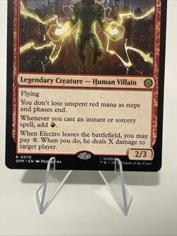 MTG - Electro, Assaulting Battery - Marvel's Spider-Man - Regular Rare 0076 - Image 3