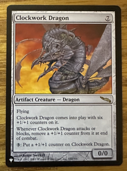 MTG Mystery Booster The List, Clockwork Dragon - Image 1
