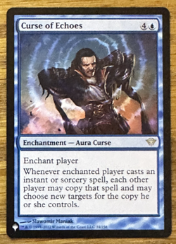 MTG Mystery Booster The List, Curse of Echoes - Image 1