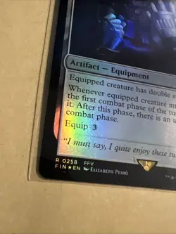 MTG Genji Glove FIN 0258 R NM FOIL - Image 3