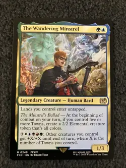 Magic The Gathering MTG - The Wandering Minstrel Foil - FIN - Image 1