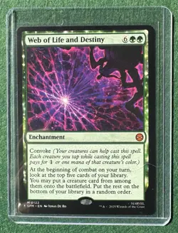Web of Life and Destiny Marvel's Spider-Man Foil - FAST SHIP - MTG - Image 1