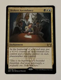 MTG Brokers Ascendancy - Streets of New Capenna LP - Image 1