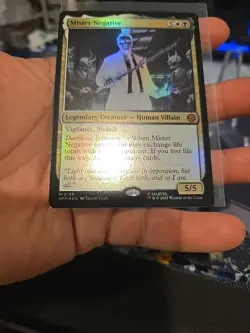 Mister Negative- FOIL - Marvel Spider-Man MTG 0135 - NM - Image 5