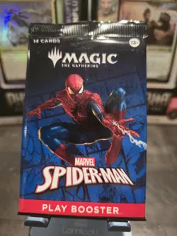Magic: The Gathering (MTG) Marvel Spiderman Play Booster Pack - Image 1