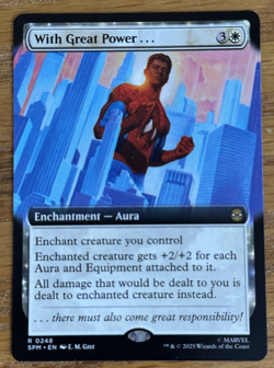 MTG Marvel Spider-Man, With Great Power - Extended Art - Image 1