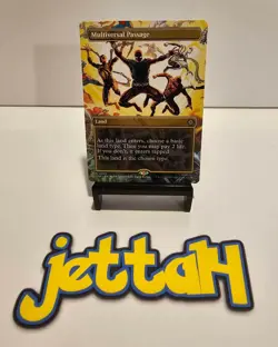 Multiversal Passage (Borderless Non Foil) 206 (R) MTG Marvel's Spider-Man (SPM) - Image 1