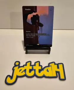 Ponder (Borderless Non Foil) 13 (M) MTG Marvel's Spider-Man Eternal-Legal (MAR) - Image 1