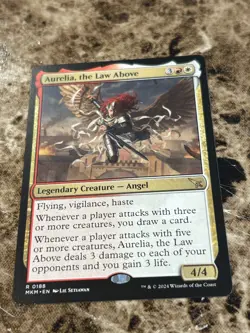 AURELIA, THE LAW ABOVE Magic MTG Murders at Karlov Manor - Image 1