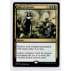 Gaze of Granite [Edge of Eternities Commander] Magic MTG - Image 1