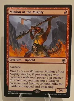 Minion of the Mighty MTG Adventures in the Forgotten Realms Regular - Image 1