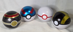 Pokemon Greatball Pokeball Premier Ball PokeBall Tins Lot Of 4 (EMPTY) - Image 1