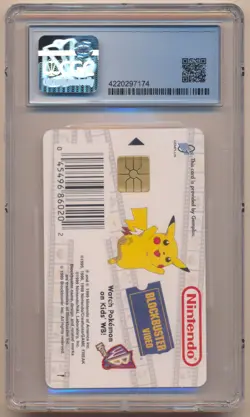 1999 POKEMON SNAP NINTENDO JIGGLYPUFF WHITE CGC 10 PRISTINE - Image 2