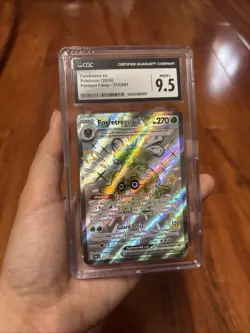 2024 Pokemon Paldean Fates FORRETRESS EX #212 Shiny Ultra Rare CGC 9.5 - Image 1