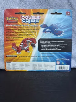 Pokemon DOUBLE CRISIS 4-Pack Blister Team Aqua (Color Faded) - Image 2