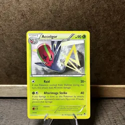 Pokemon Accelgor 9/111 Uncommon XY Furious Fists - Image 1