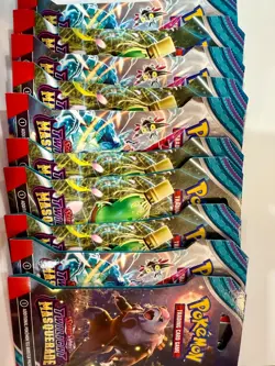 10x Pokemon Scarlet & Violet Twilight Masquerade Sleeved Booster Packs - Image 1