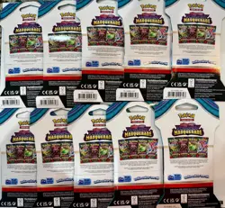 10x Pokemon Scarlet & Violet Twilight Masquerade Sleeved Booster Packs - Image 3