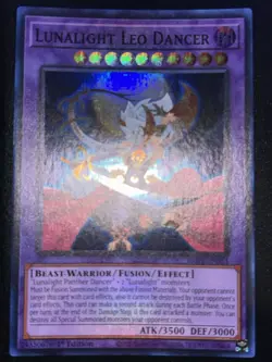 Yugioh! Lunalight Leo Dancer - RA04-EN053 - Super Rare - 1st Edition Near Mint, - Image 1