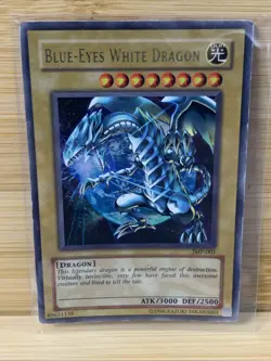 Blue-Eyes White Dragon JMP-001 Ultra Rare Shonen Jump Promo Yugioh Card - Image 1