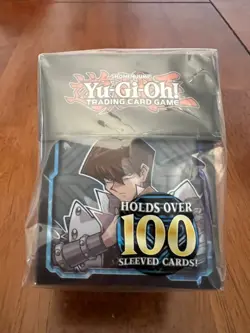 Vintage 1996 Yugioh Kaibas Majestic Collection Card Case Holds 100 Cards New - Image 1