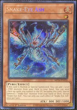 Snake-Eye Ash MP24-EN110 25th Anniversary Tin: Dueling Mirrors 1st Ed - Yugioh - Image 1