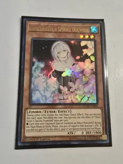 Ghost Sister & Spooky Dogwood - DUDE-EN005 - Ultra Rare 1st Ed Yugioh - NM - Image 1