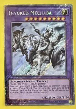 YuGiOh ~ Invoked Mechaba ~ RA04-EN279 ~ Quarter Century Secret Rare - Image 1