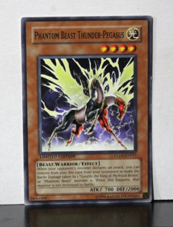 Phantom Beast Thunder-Pegasus GLD2-EN013 Yugioh - Image 1