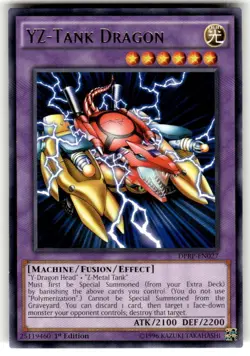 DPRP-EN027 YZ-Tank Dragon Rare Yu-Gi-Oh Card 1st Edition NM - Image 1