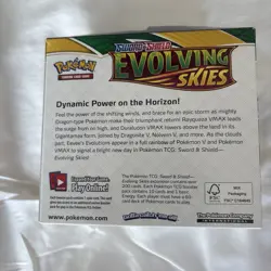 Pokemon Evolving skies Empty Booster Box For display ONLY - No Packs Or Cards - Image 4