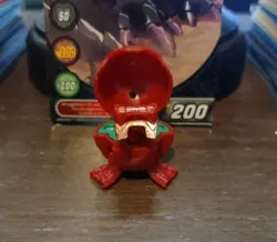 Bakugan B1 Pyrus Juggernoid 500G Red Battle Brawlers W/ Vintage Card! - Image 3