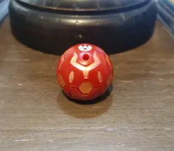 Bakugan B1 Pyrus Juggernoid 500G Red Battle Brawlers W/ Vintage Card! - Image 5