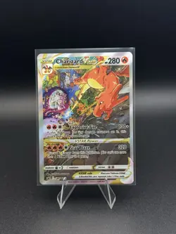 Pokemon TCG Charizard VSTAR SWSH262 Holo Black Star Promo Card - Image 1