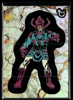 2025 1975 Topps Marvel Refractor Galactus Heroes Card #37 - Image 1