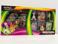 okemon Mythical Squishy Premium Collection Box - 8 Booster Packs + 3 Promo Cards 820650809736 - Image 1