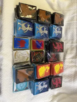 Pokemon Card Sleeves Assorted 65 Count. Brand New. Lot Of 67 - Image 1