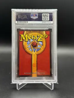Poncho Sketch - Old Scratch Sketch/Auto - Official MetaZoo Blank Card Psa - Image 2